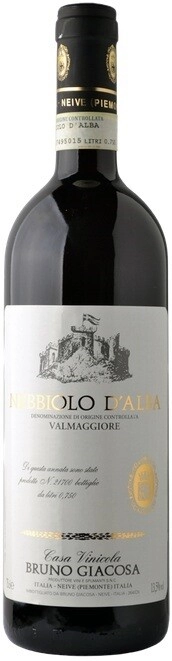 Вино Bruno Giacosa, "Valmaggiore", Nebbiolo d'Alba DOC