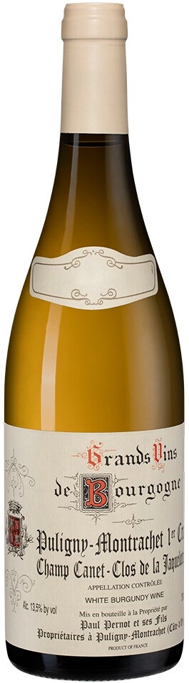 Вино Domaine Paul Pernot & Fils, Puligny-Montrachet 1er Cru "Champ Canet-Clos de la Jaquelotte" AOC