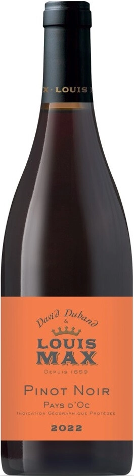 Вино Louis Max & David Duband, Pinot Noir, Pays d'Oc IGP