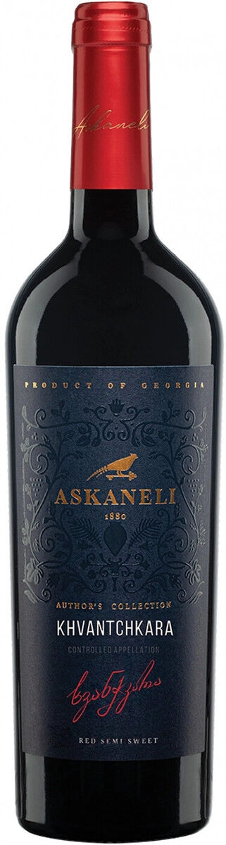 Вино Askaneli Brothers, "Author's Collection" Khvanchkara