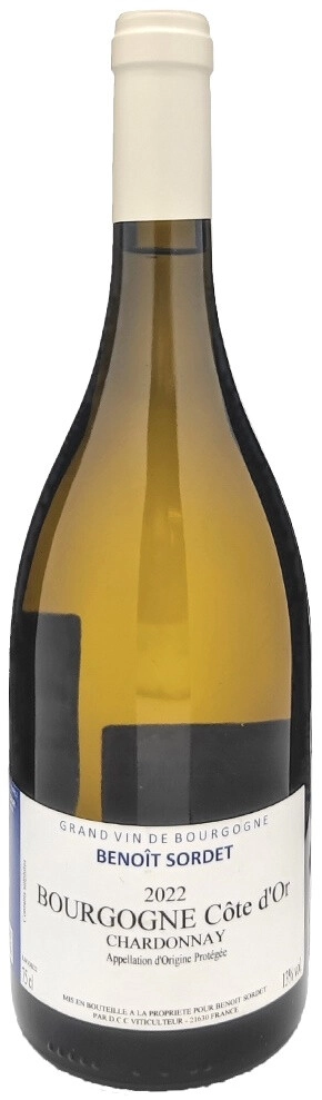 Вино Domaine Benoit Sordet, Bourgogne Cote d'Or AOP Chardonnay