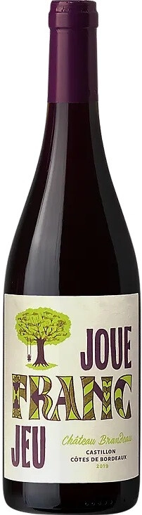 Вино Chateau Brandeau, "Joue Franc Jeu", Castillon Cotes de Bordeaux AOC