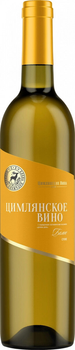 Вино "Цимлянское Вино" Белое Сухое
