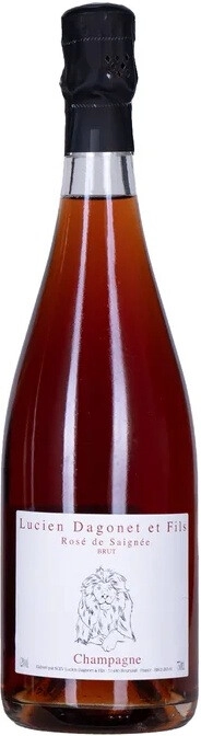 Шампанское Lucien Dagonet & Fils, Rose de Saignee Brut, Champagne AOC