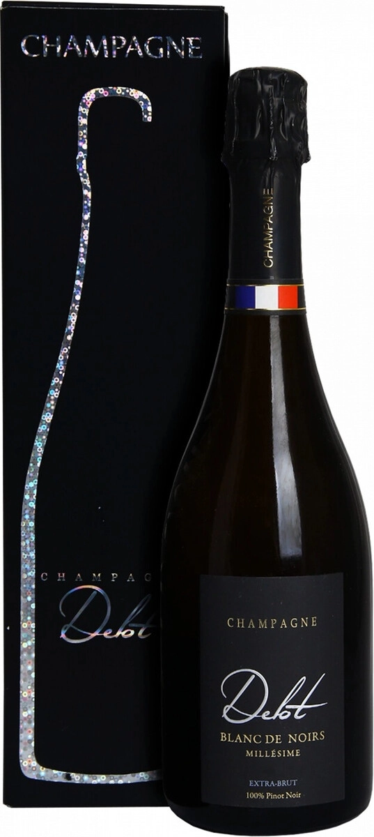 Шампанское Champagne Delot, Blanc de Noirs Millesime Extra Brut
