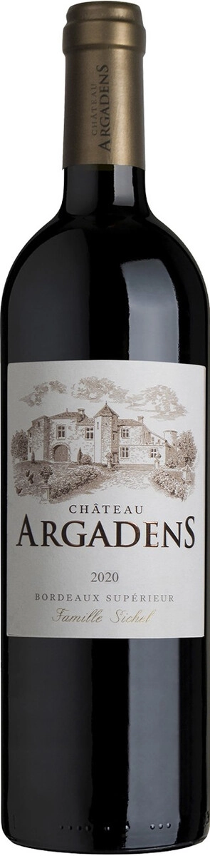 Вино Sichel, "Chateau Argadens" Rouge, Bordeaux Superieur AOC