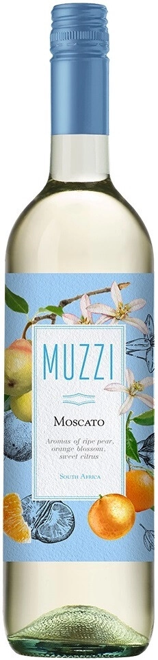 Вино "Muzzi" Moscato, Western Cape WO