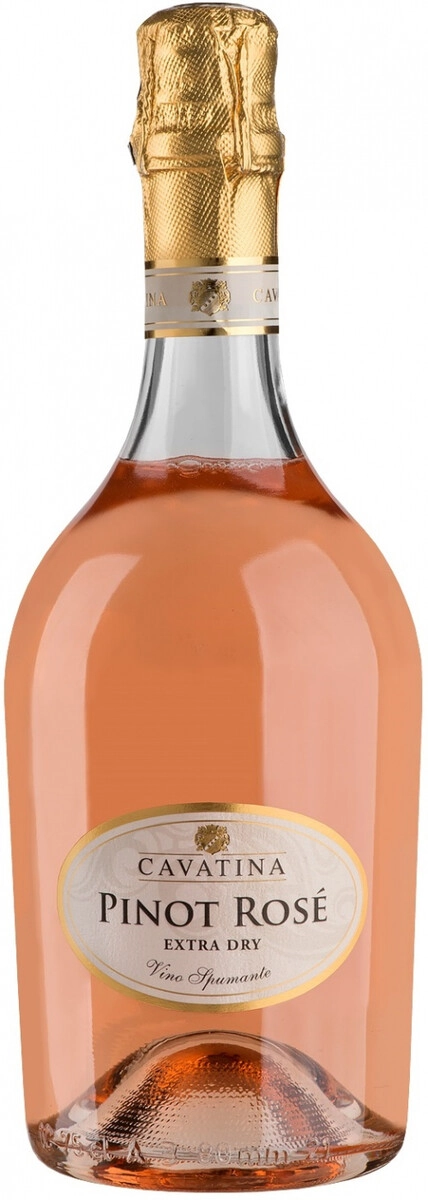 Игристое вино "Cavatina" Pinot Rose, bottle "Atmosphere"