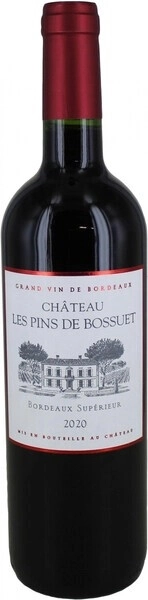 Вино Chateau Les Pins de Bossuet, Bordeaux Superieur AOC