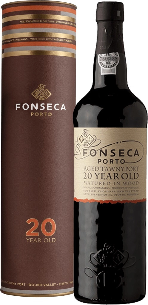 Портвейн Fonseca, Tawny Port 20 Years Old, in tube
