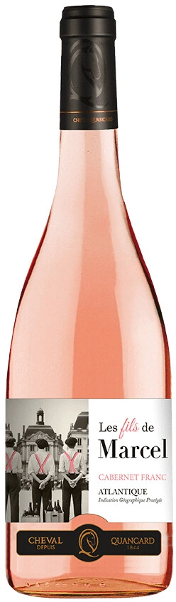 Вино "Les Fils de Marcel" Cabernet Franc Rose, Atlantique IGP