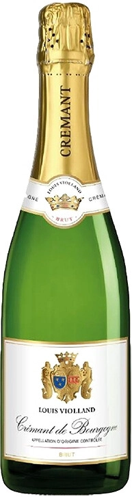 Игристое вино "Louis Violland" Cremant de Bourgogne AOC Brut