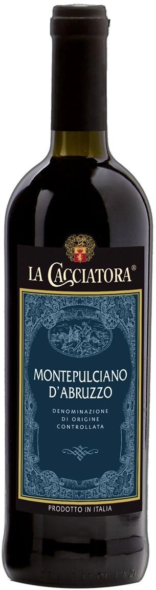 Вино "La Cacciatora", Montepulciano d'Abruzzo DOC