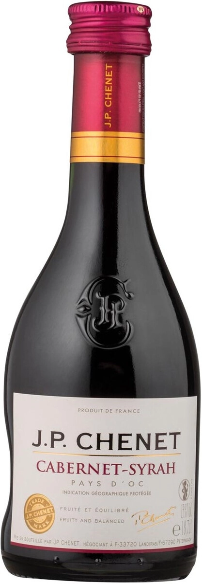 Вино J. P. Chenet, "Original" Cabernet-Syrah, Pays d'Oc IGP
