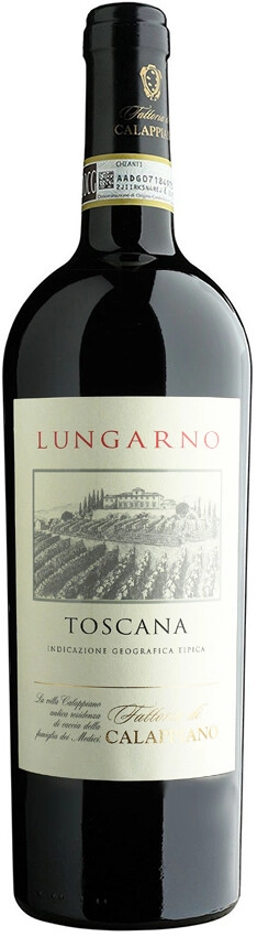 Вино Fattoria di Calappiano, "Lungarno" Toscana IGT