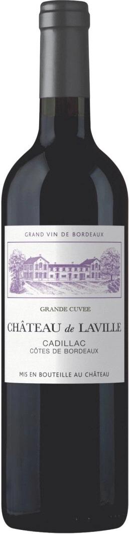 Вино Chateau de Laville, Cadillac Cotes de Bordeaux AOC