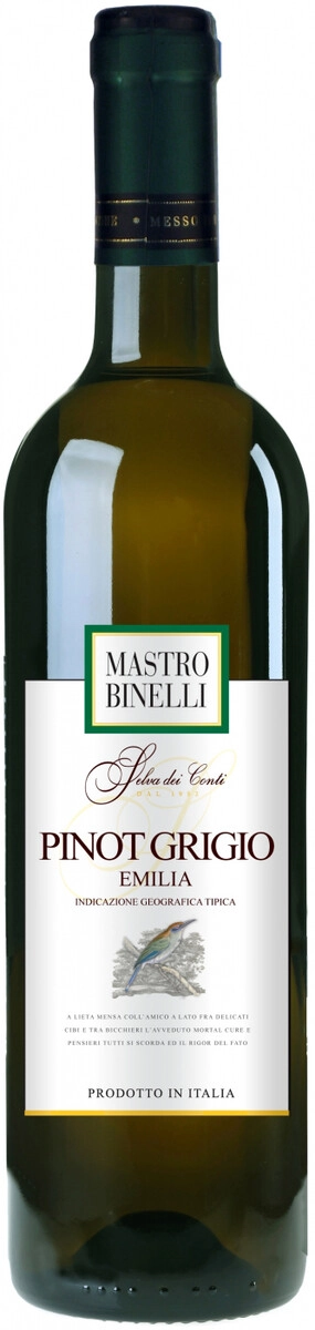 Вино "Mastro Binelli" Pinot Grigio Dry, Emilia IGT