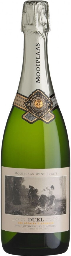 Игристое вино Mooiplaas, "Duel" Brut