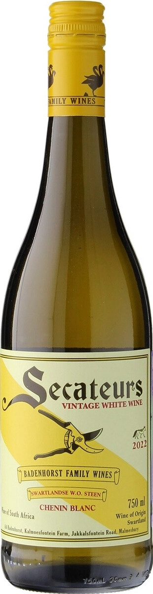 Вино A.A. Badenhorst, "Secateurs" Chenin Blanc, Swartland WO