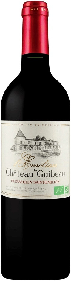 Вино "L'Emotion du Chateau Guibeau", Puisseguin Saint-Emilion AOC