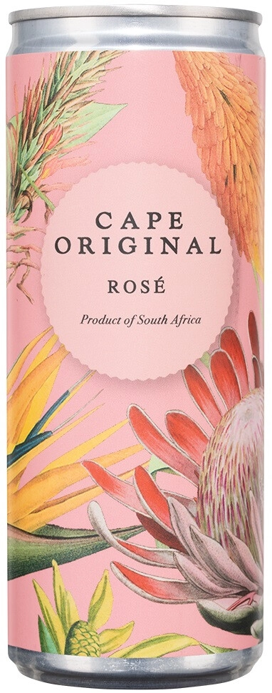 Вино "Cape Original" Rose, Western Cape WO, in can