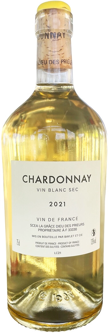 Вино Chateau La Grace Dieu des Prieurs, Chardonnay VdF