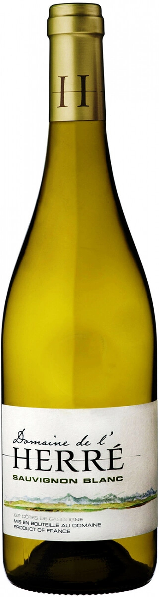 Вино Domaine de l'Herre, Sauvignon Blanc, Cotes de Gascogne IGP