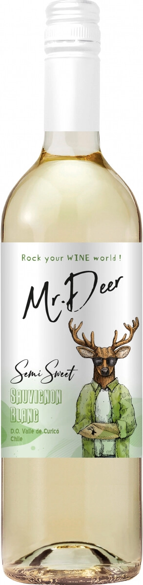 Вино "Mr. Deer" Sauvignon Blanc, Valley de Curico DO