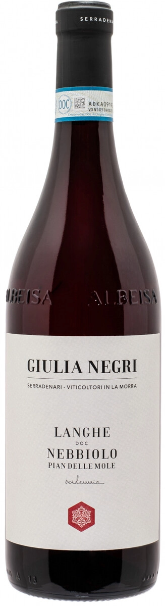 Вино Giulia Negri, Nebbiolo "Pian delle Mole", Langhe DOC