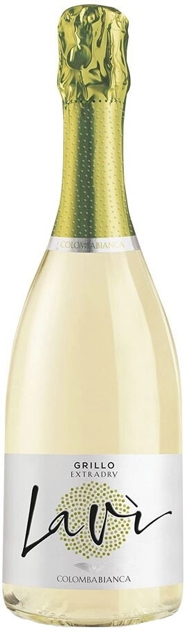 Игристое вино Colomba Bianca, "Lavi" Grillo Extra Dry, Sicilia DOC