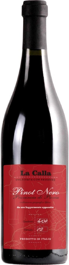 Вино "La Calla" Pinot Nero, Provincia di Pavia IGT
