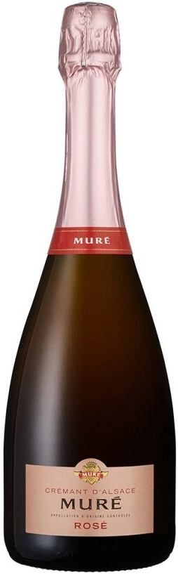 Игристое вино Mure, Cremant d'Alsace Rose Brut