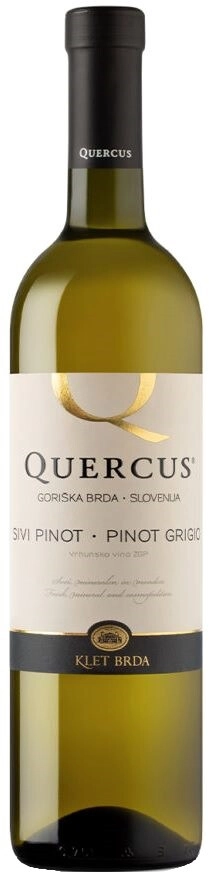 Вино Klet Brda, "Quercus" Pinot Grigio, Goriska Brda ZGP