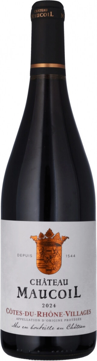 Вино Chateau Maucoil, Cotes du Rhone Villages AOC Rouge