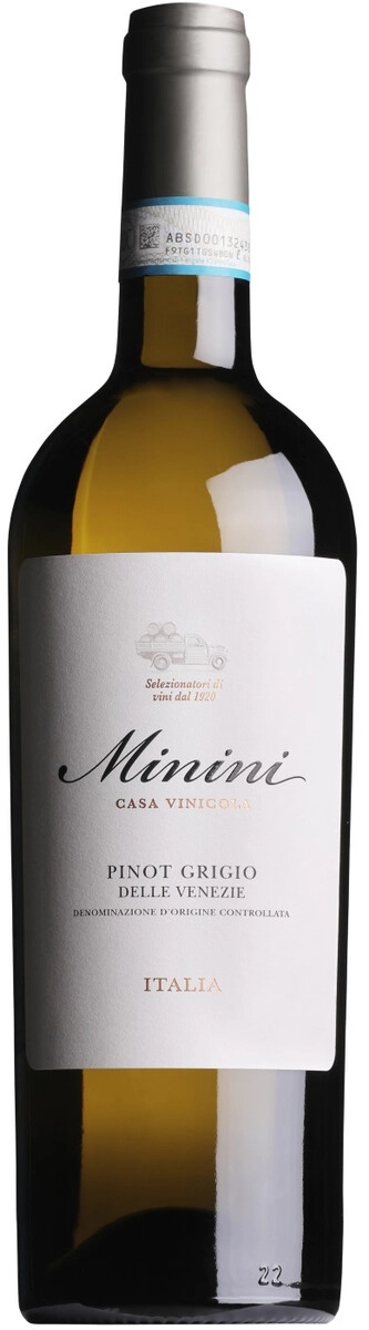 Вино Minini, Pinot Grigio, delle Venezie DOC