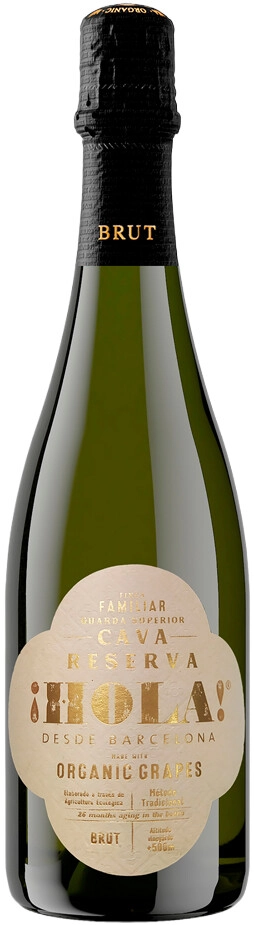 Игристое вино "Hola" Finca Familiar Brut Reserva, Cava DO