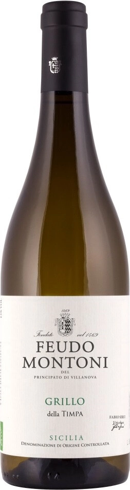 Вино Feudo Montoni, "della Timpa" Grillo, Sicilia DOC