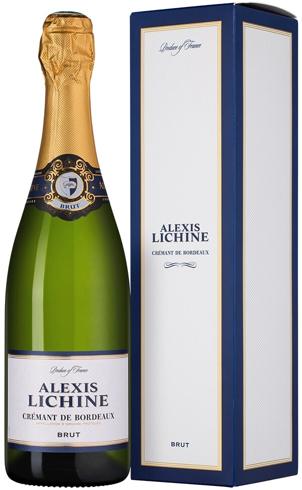 Игристое вино Alexis Lichine, Cremant de Bordeaux AOP Brut