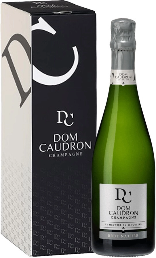 Шампанское Dom Caudron, Brut Nature, Champagne AOC, black