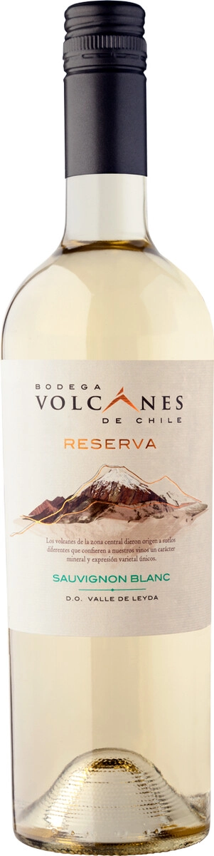 Вино Volcanes, "Reserva" Sauvignon Blanc, Leyda Valley DO