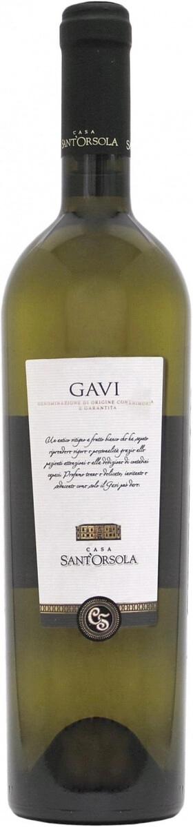 Вино Fratelli Martini, "Sant'Orsola" Gavi DOCG