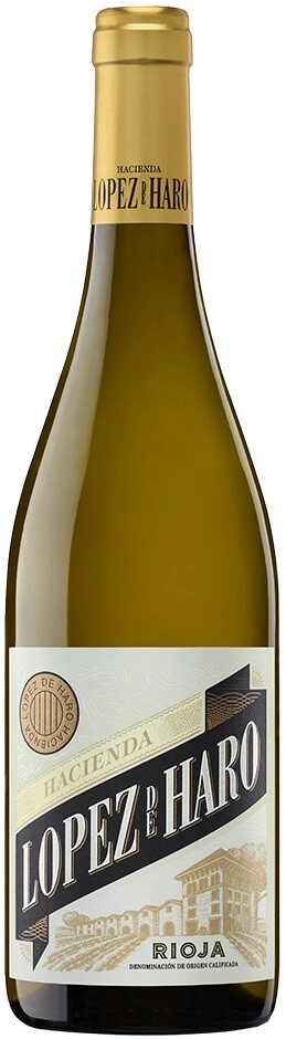Вино Hacienda Lopez de Haro, Blanco, Rioja DOCa