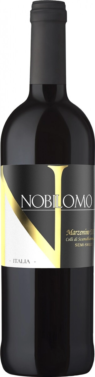 Вино "Nobilomo" Marzemino Red Semi-Sweet, Colli de Scandiano e Canosa DOC