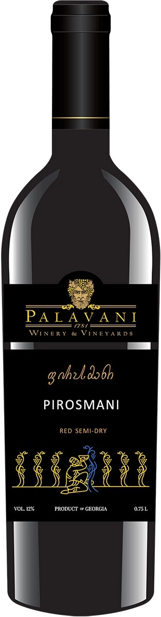 Вино Palavani, Pirosmani, Etiqueta Negra