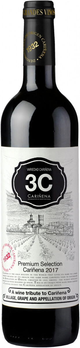 Вино "3C" Premium Selection Carinena, Carinena DO