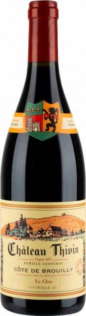 Вино Chateau Thivin, "Le Clos" Cote de Brouilly AOC