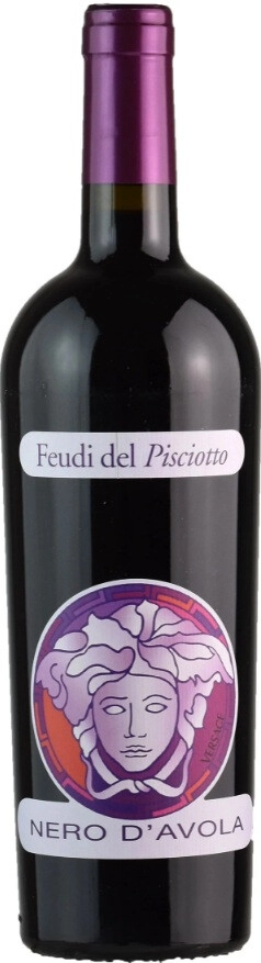 Вино Feudi del Pisciotto, "Versace" Nero D'avola, Sicilia IGT
