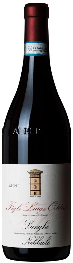 Вино Figli Luigi Oddero, Nebbiolo Langhe DOC