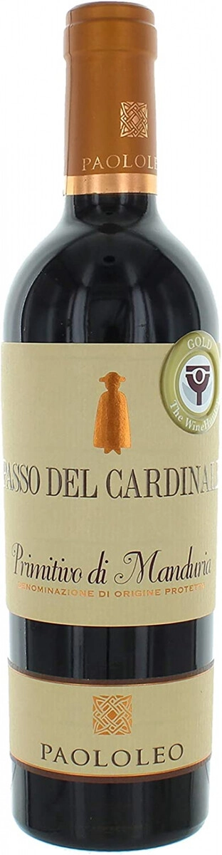 Вино Paolo Leo, "Passo del Cardinale", Primitivo di Manduria DOC