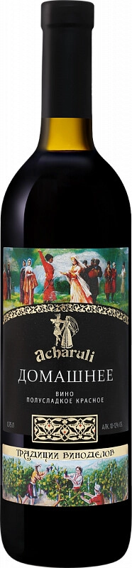 Вино "Acharuli" Domashnee Red